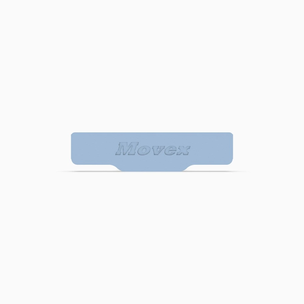 Комплектующая для направляющего профиля Movex Closing Cap for profile Part 1055 40x8 — фото 1